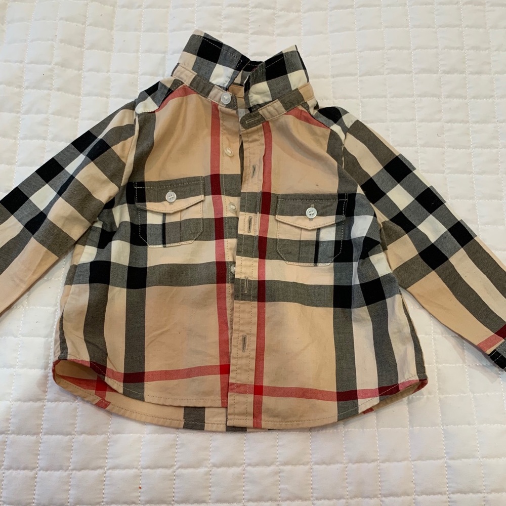 Kids Burberry shirt